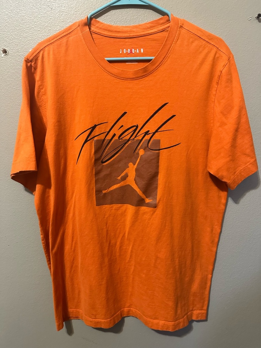 Jordan Flight Jumpman Graphic T-Shirt Orange 637586-80K